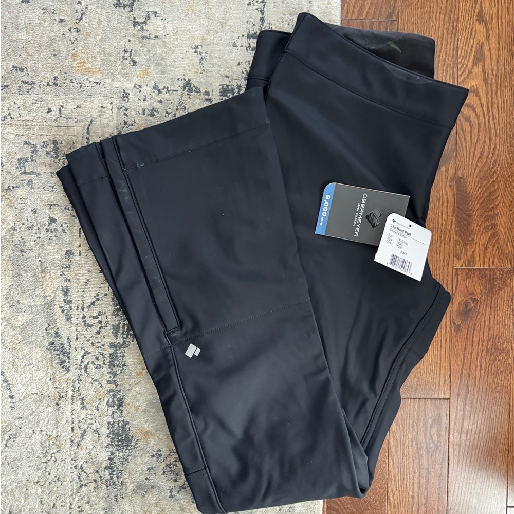 Obermeyer Black Women's Bond Soft Shell Ski Pant 14L